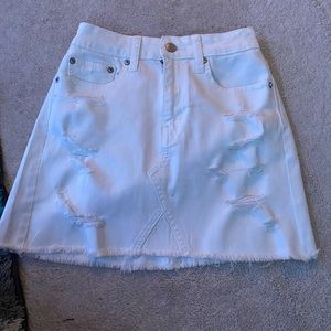 White Denim American Eage skirt